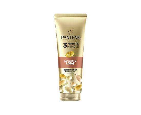 Pantene 3 Minute Miracle Infinite Long Conditioner - Kondicionér pro dlouhé vlasy 220ml Духи и косметика