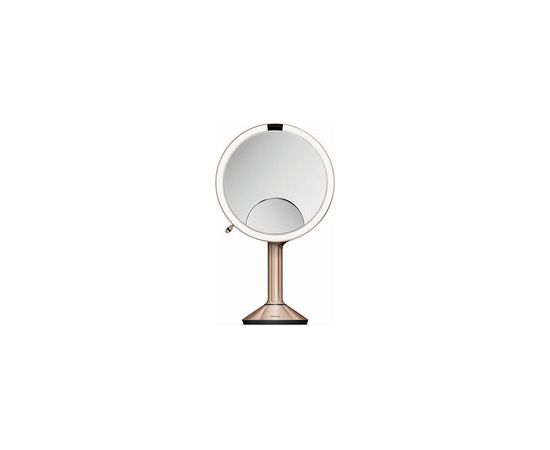 Simplehuman Rose Gold Sensor Trio - Kosmetické zrcátko s dotykovým ovládáním intenzity osvětlení Духи и косметика