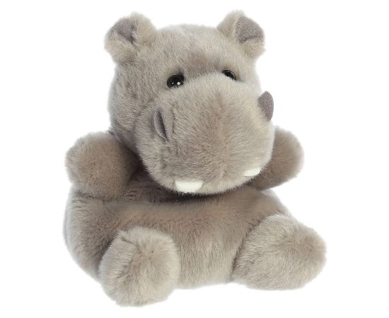 AURORA Palm Pals plīša rotaļlieta Nīlzirgs, 12 cm Mīkstās rotaļlietas