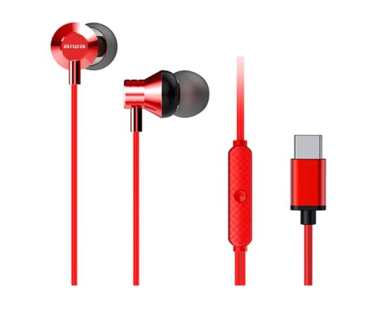 Aiwa ESTM-50USB-C Проводная гарнитура USB-C Наушники