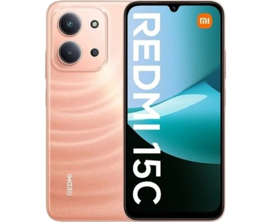 Xiaomi Redmi 15C Смартфон 4GB / 256GB Twilight Orange Мобильные телефоны