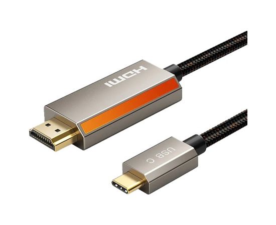 Extradigital Premium Kабели USB Type-C - HDMI, 8K, 2m Сетевые кабели, провода