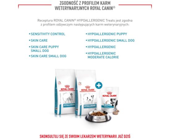 ROYAL CANIN Dog Hypoallergenic Treats - dog treat - 230g Suņu barība