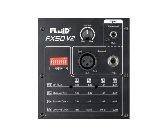 Fluid Audio FX50 V2 - active studio monitor Jaunumi - Audio-Video