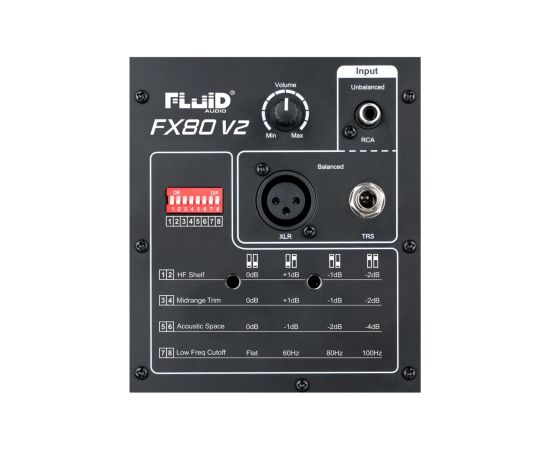 Fluid Audio FX80 V2 - active studio monitor Jaunumi - Audio-Video