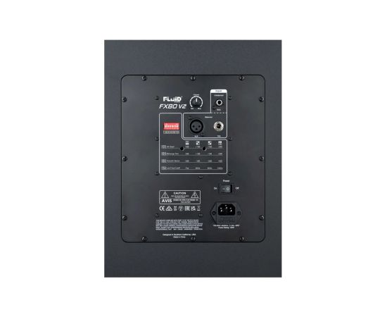 Fluid Audio FX80 V2 - active studio monitor Jaunumi - Audio-Video