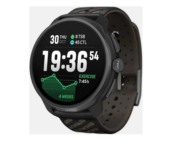 Suunto Race 2 Titanium Black sports watch Smart-Watch Pulksteņi