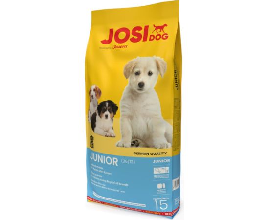 JOSERA JosiDog Junior with Chicken - dry food for puppies - 15 kg Suņu barība