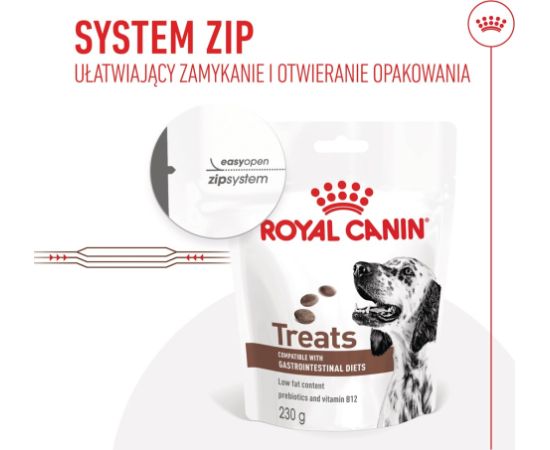 ROYAL CANIN Dog Gastrointestinal Treats - dog treat - 230g Suņu barība