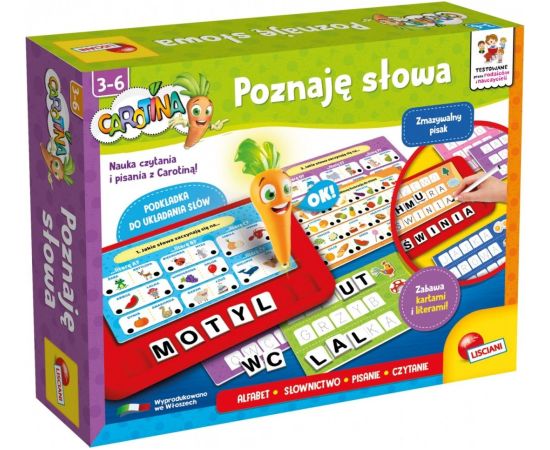 Lisciani Carotina - poznaje słowa Galda spēles