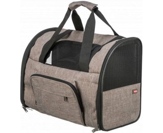 Trixie Shiva, plecak, dla psa, br�zowy/be�owy, 41 x 30 x 21 cm Suņu un kaķu transport somas