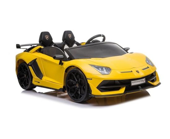Lean Cars Auto na akumulator Lamborghini Aventador  SX2028 Żółty Jaunumi, Bērnu preces