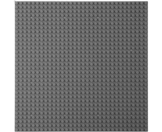 Leantoys Płyta Plansza Konstrukcyjna Do Klocków Budowania Szara 25,5x25,5 cm Машины и аксессуары