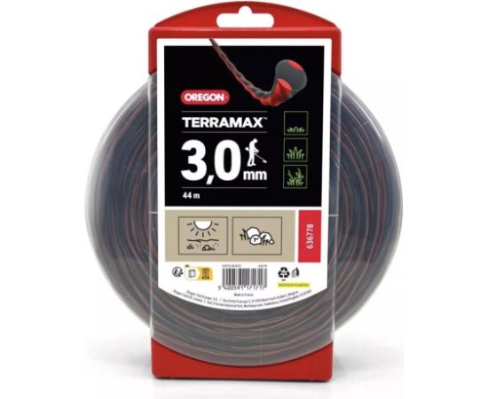 Terramax, 3.5 mm, 36 m, riņķis, OREGON Piederumi dārza tehnikai