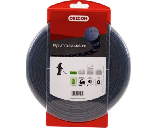 Nylium Silencio aukla, 3,5 mm, 40 m, riņķis, OREGON Piederumi dārza tehnikai
