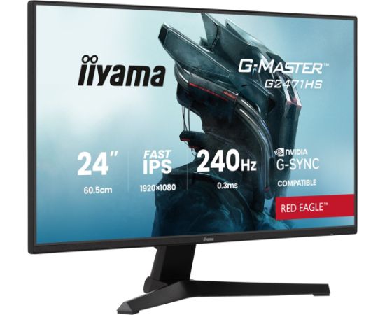 MONITOR IIYAMA LED Fast IPS 23,8" G2471HS-B1 Red Eagle 240Hz LED / LCD мониторы