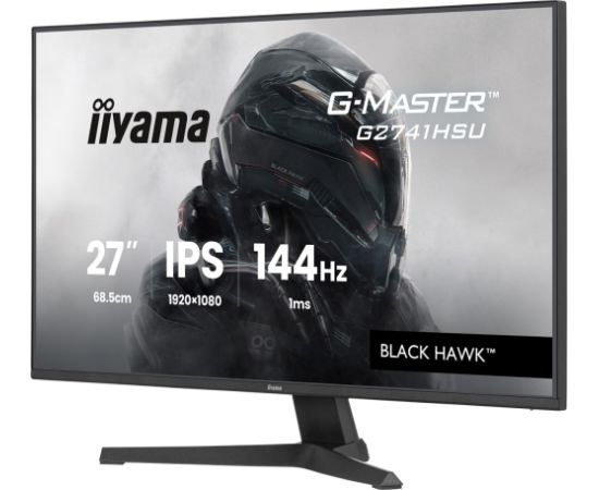 MONITOR IIYAMA LED IPS 27" G2741HSU-B1 Black Hawk 144Hz LED / LCD мониторы