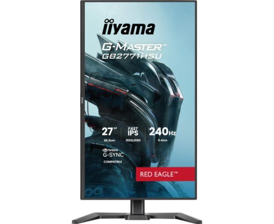 MONITOR IIYAMA LED Fast IPS 27" GB2771HSU-B1 Red Eagle 240Hz LED / LCD мониторы