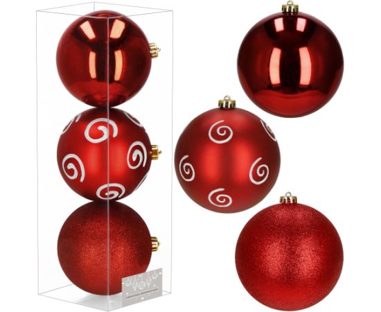 Набор ёлочных украшений Springos CA1364, 3 шт.  Eglīšu rotājumi