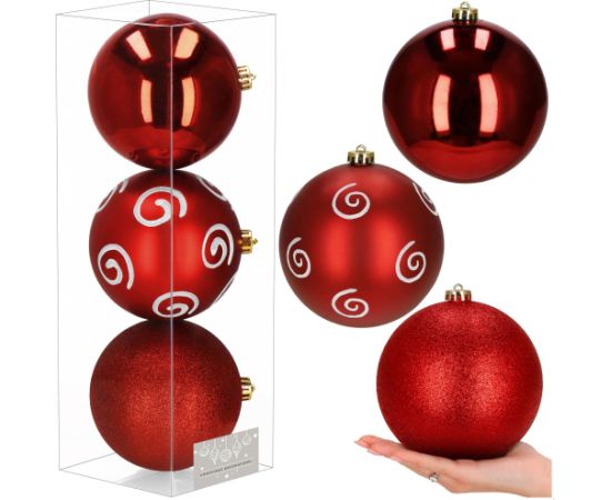Набор ёлочных украшений Springos CA1364, 3 шт.  Eglīšu rotājumi