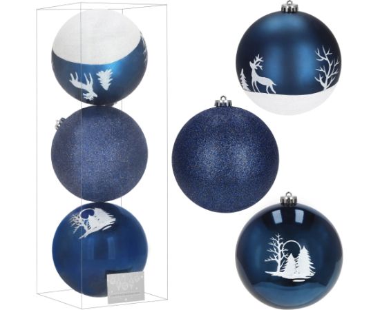 Набор ёлочных украшений Springos CA1363, 3 шт.  Eglīšu rotājumi