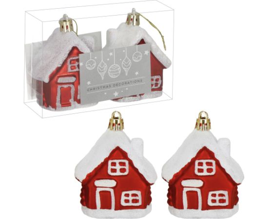 Набор ёлочных украшений Springos CA1323, 7 см, 2 шт.  Eglīšu rotājumi