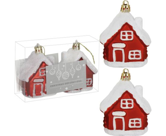 Набор ёлочных украшений Springos CA1323, 7 см, 2 шт.  Eglīšu rotājumi