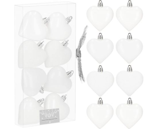 Ziemassvētku eglītes rotājumu komplekts Springos CA1154, 8 gab.  Eglīšu rotājumi