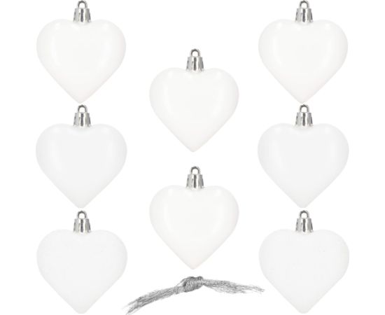 Ziemassvētku eglītes rotājumu komplekts Springos CA1154, 8 gab.  Eglīšu rotājumi