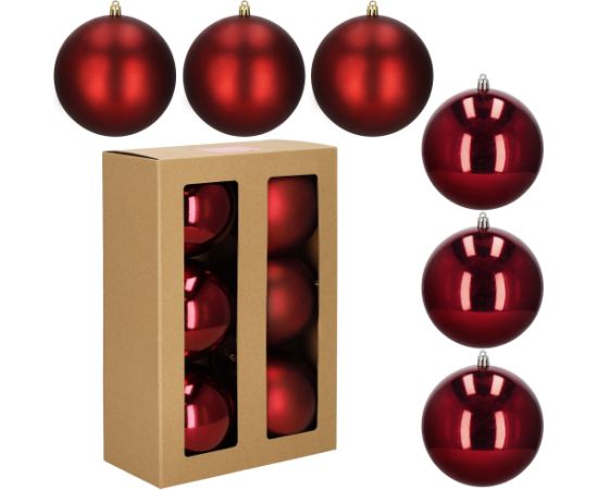 Набор ёлочных украшений Springos CA0988, 6 шт.  Eglīšu rotājumi