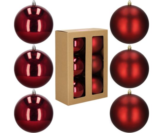 Набор ёлочных украшений Springos CA0988, 6 шт.  Eglīšu rotājumi