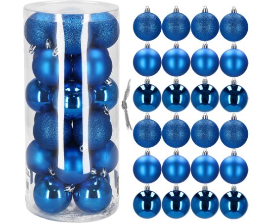 Набор украшений для ёлки Springos CA0086, 24 шт.  Eglīšu rotājumi