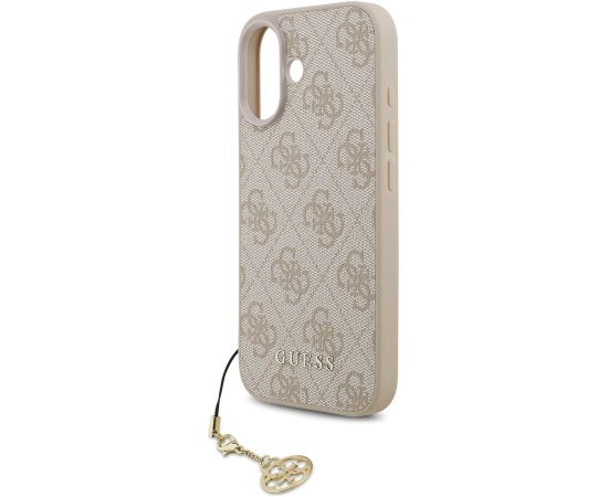 Guess 4G Charm Case Aizsargapvalks priekš Apple iPhone 17 Neoriģinālie Maciņi