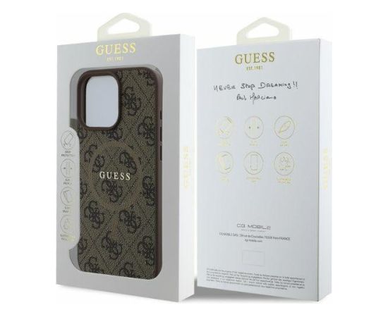 Guess GUHMP16XG4GFRW Чехол для Apple iPhone 16 Pro Max Чехлы - альтернативные