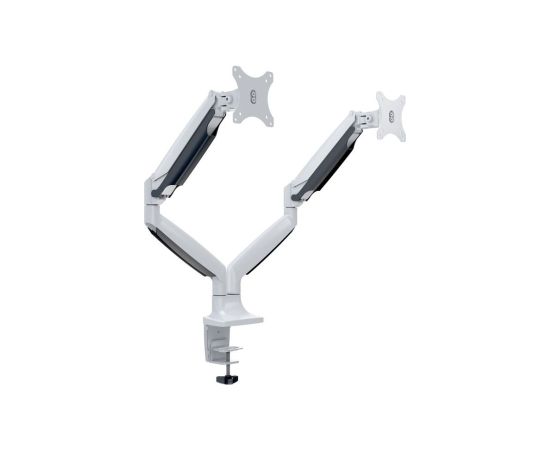 Multibrackets MB-7086 Monitora turētājs ar augstuma regulēšanu uz 2 monitoram TV un monitoru stiprinājumi, kronšteini