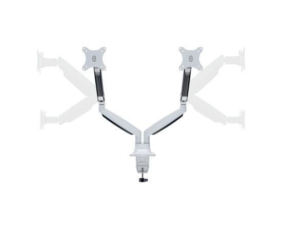 Multibrackets MB-7086 Monitora turētājs ar augstuma regulēšanu uz 2 monitoram TV un monitoru stiprinājumi, kronšteini