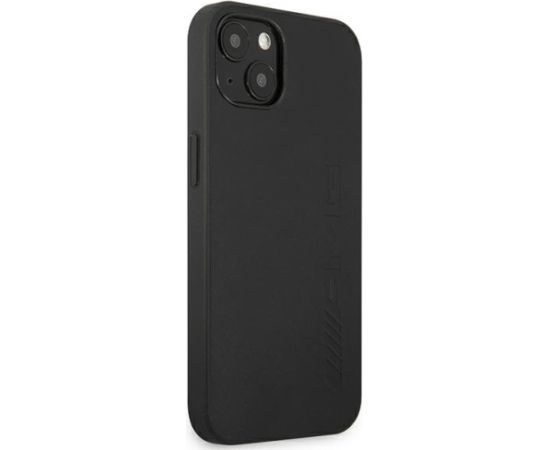 AMG AMHCP13LDOLBK Back Case Aizmugurējais Ādas Apvalks Telefonam Apple iPhone 13 Melns Neoriģinālie Maciņi