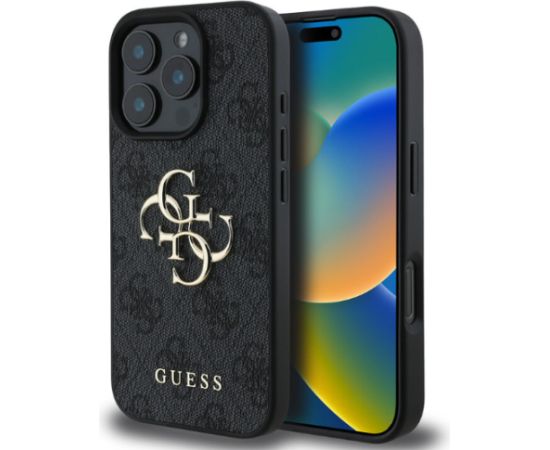Guess GUHCP16L4GMGGR Aizmugurējais Apvalks Priekš Apple iPhone 16 Pro Neoriģinālie Maciņi
