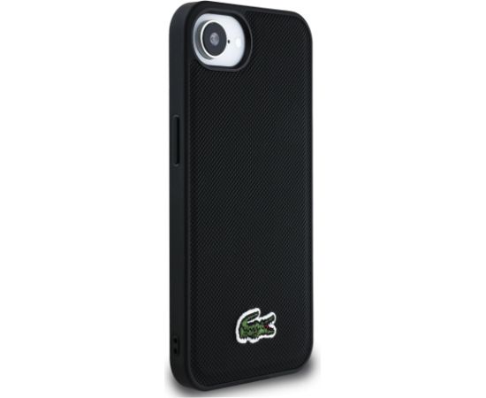 Lacoste Iconic Petit Pique Woven Logo MagSafe Case Aizsargapvalks priekš Apple iPhone 16e Neoriģinālie Maciņi