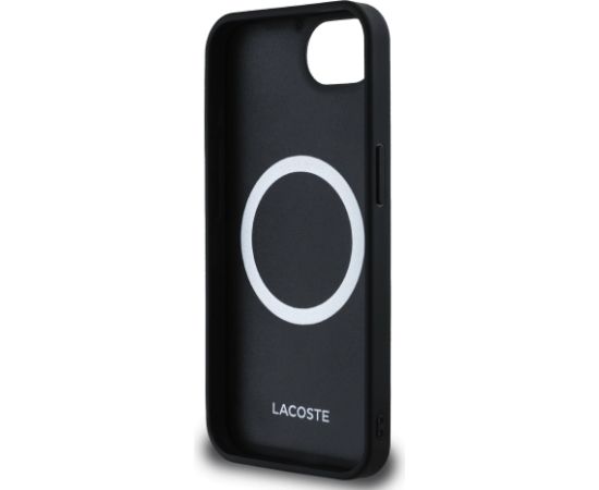 Lacoste Iconic Petit Pique Woven Logo MagSafe Case Aizsargapvalks priekš Apple iPhone 16e Neoriģinālie Maciņi