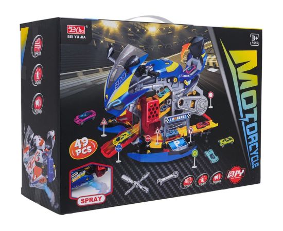 RoGer Mega Parking Motorcycle игровой набор Машины и аксессуары