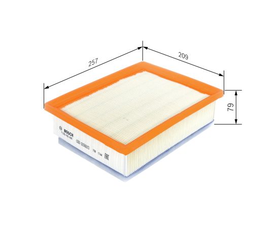 GAISA FILTRS S0496 F 026 400 496 Воздушные фильтры