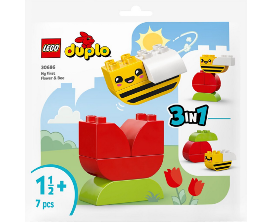 Klocki DUPLO 30686 Mój pierwszy kwiatek i pszczoła LEGO LEGO DUPLO
