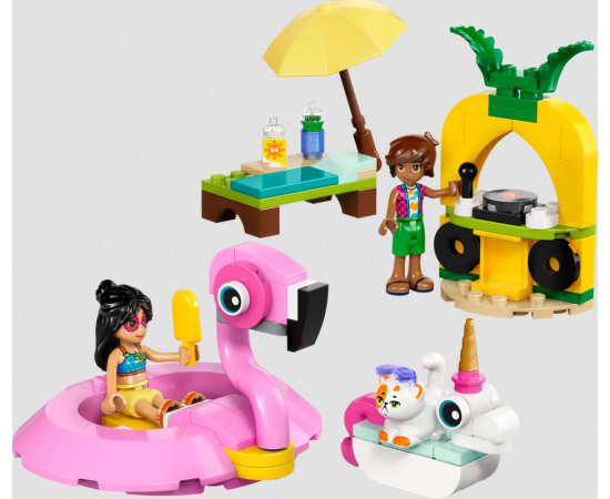 LEGO Friends 42658 Vienradža un Flamingo baseina ballīte Jaunumi, Bērnu preces