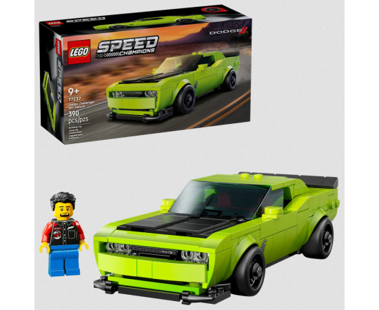 Lego Speed champions Samochód sportowy Dodge Challenger SRT Hellcat (77237) LEGO Speed