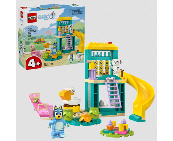 LEGO Bluey 11201 Jautrība rotaļlaukumā ar Bluey un Chloe Citas preces, LEGO