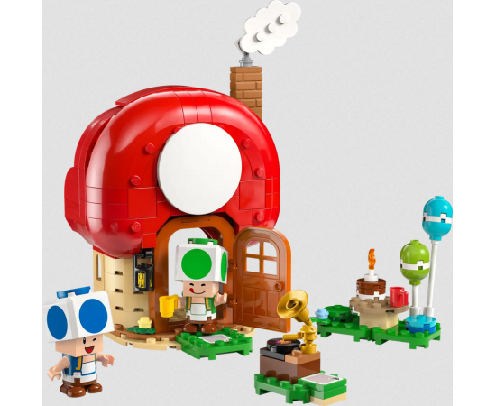 LEGO® Super Mario™ 72041 Ballīte Toad mājā Lego Super Mario
