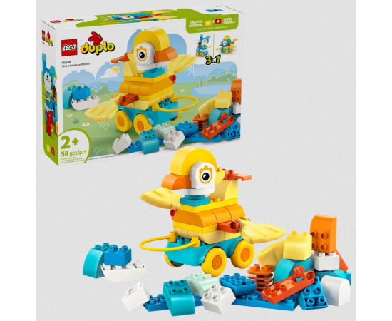 Lego Duplo 3 w 1 Zwierzątka na kółkach (10448) LEGO DUPLO