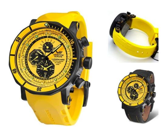 Vostok Europe Lunokhod-2 YM86-620C504 Rokas pulksteņi 