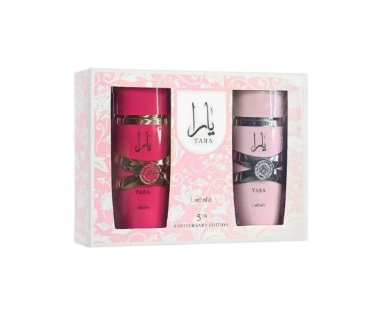 Lattafa Yara GiftSet EDP 100 ml  Yara Candy EDP 100 ml 200ml Dāvanu komplekti